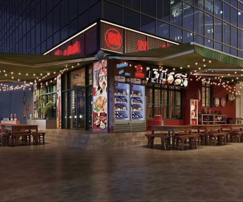 Industrial Style Restaurant-ID:881527901