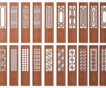 New Chinese Style Chinese Style Door-ID:881886015