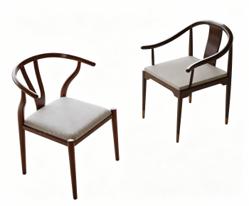 New Chinese Style Dining Chair-ID:466844083