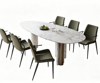 Modern Dining Table And Chairs-ID:652759165