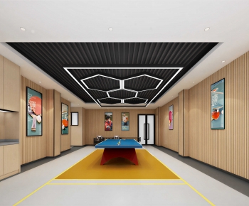Modern Billiards Room-ID:544437891