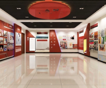 Modern Exhibition Hall-ID:156660142