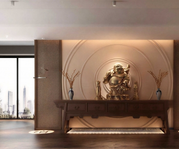 New Chinese Style Buddhist Niche-ID:124160058