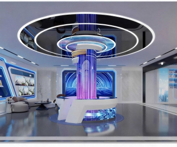 Modern Exhibition Hall-ID:781714921