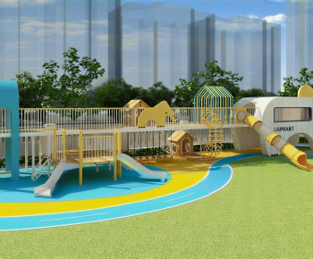 Modern Equipment For Children-ID:811086898