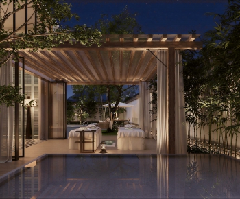 New Chinese Style Courtyard/landscape-ID:192358023