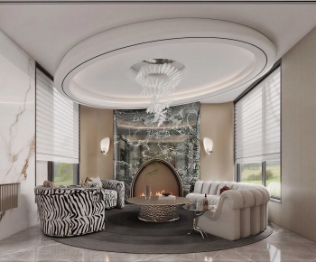 Modern A Living Room-ID:256016977