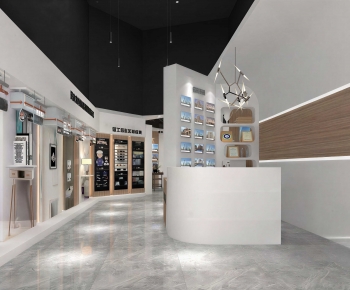 Modern Exhibition Hall-ID:572416079
