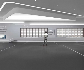 Modern Exhibition Hall-ID:842994939