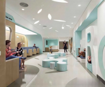 Modern Hospital-ID:828389883