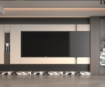 Modern TV Wall-ID:664396051