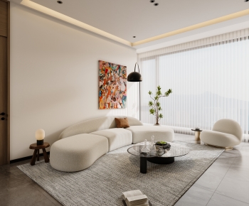 Modern A Living Room-ID:331558942