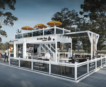 Modern Building Appearance-ID:181544075