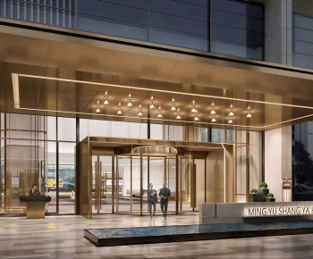 Modern Facade Element-ID:928658016