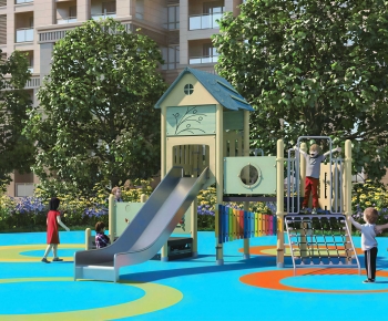 Modern Park Landscape-ID:922183993