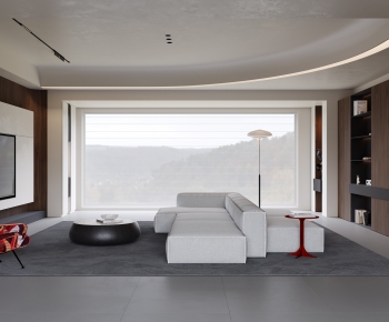 Modern A Living Room-ID:245220905