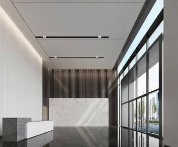 Modern Office Reception Desk-ID:239543915