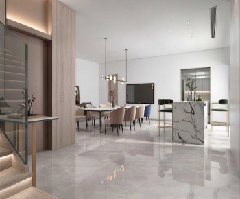 Modern Dining Room-ID:886910023
