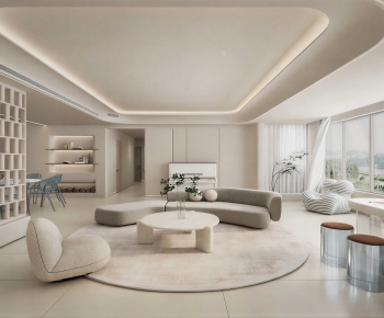 Modern A Living Room-ID:648307099
