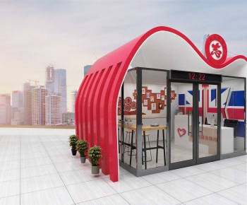 Modern Building Appearance-ID:865417968