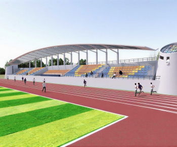 Modern Outdoor Sports Stadium-ID:885219103