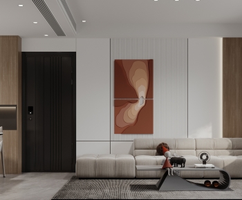 Modern A Living Room-ID:247766978