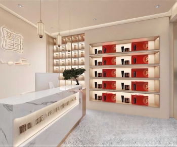 New Chinese Style Retail Stores-ID:593564996