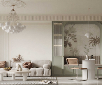 Modern A Living Room-ID:434257036