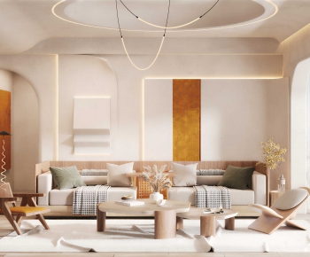 Modern A Living Room-ID:809158099