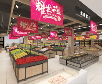 Modern Supermarket-ID:672555927