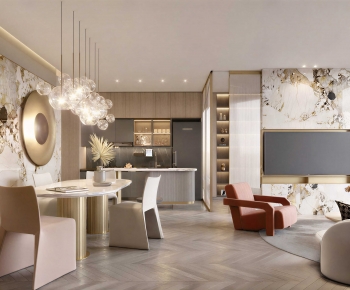 Modern A Living Room-ID:784778123