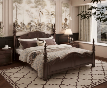 American Style Bedroom-ID:862566952