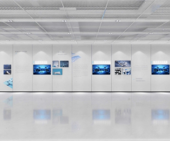 Modern Exhibition Hall-ID:699953085