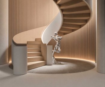Modern Rotating Staircase-ID:967271094