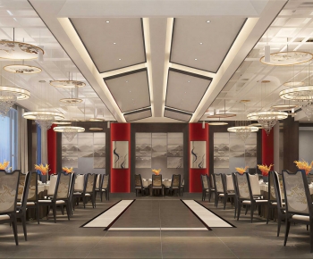 New Chinese Style Banquet Hall-ID:267626053