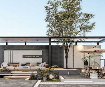 Modern Courtyard/landscape-ID:226810931