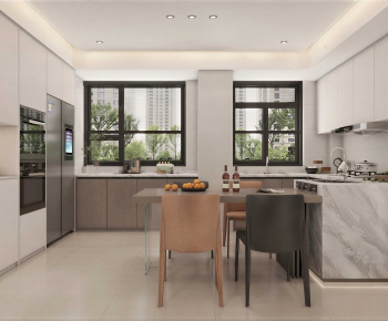 Modern Open Kitchen-ID:968267922
