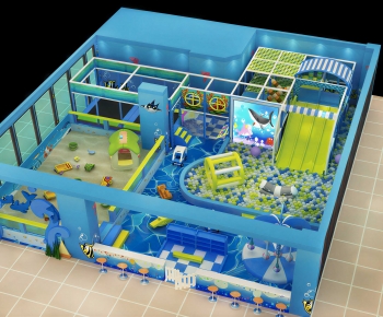 Modern Children's Amusement Park-ID:408729087