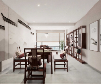 New Chinese Style Study Space-ID:851258041