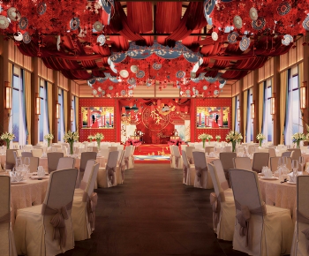 Chinese Style Banquet Hall-ID:631763947