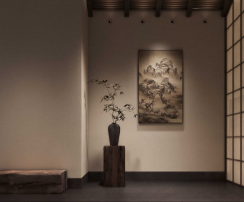 New Chinese Style Hallway-ID:374720143