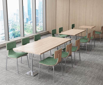 Modern Dining Table And Chairs-ID:295105939