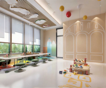 Modern Children's Playroom-ID:591624028