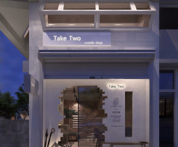 Modern Facade Element-ID:376215939