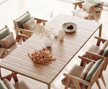 Modern Dining Table And Chairs-ID:365919116