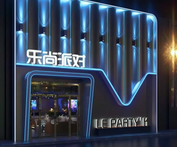 Modern Facade Element-ID:297796015
