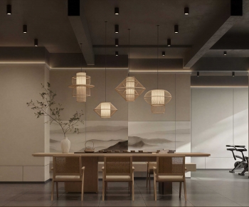 New Chinese Style Tea House-ID:730658053
