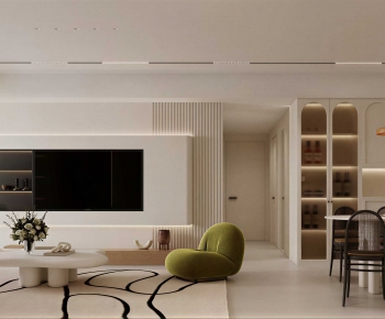 Modern A Living Room-ID:790822982