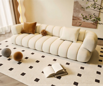 Modern Three-seat Sofa-ID:927495966