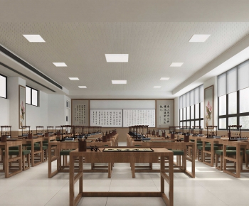 New Chinese Style Calligraphy Classroom-ID:368978022